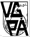 Logo VGPA, ontworpen door Eelco Slot