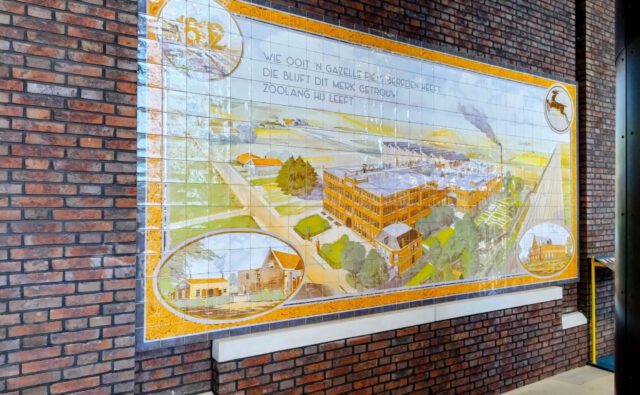 Tegel tableau van fabriek